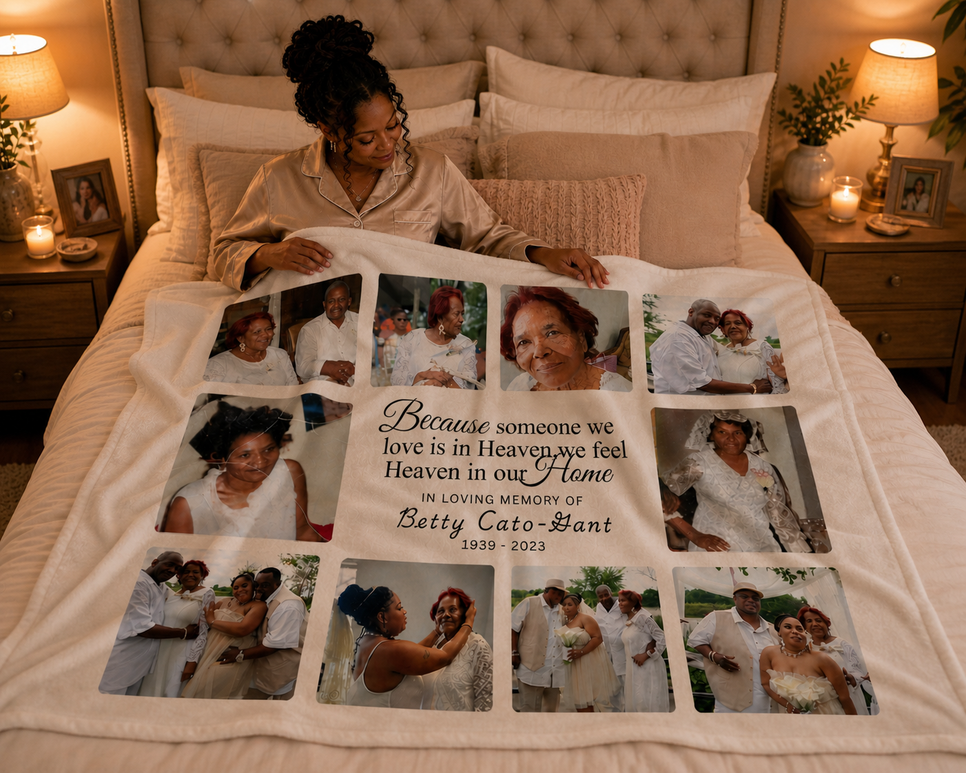 Keepsake Summer Fleece Blanket (personalized)